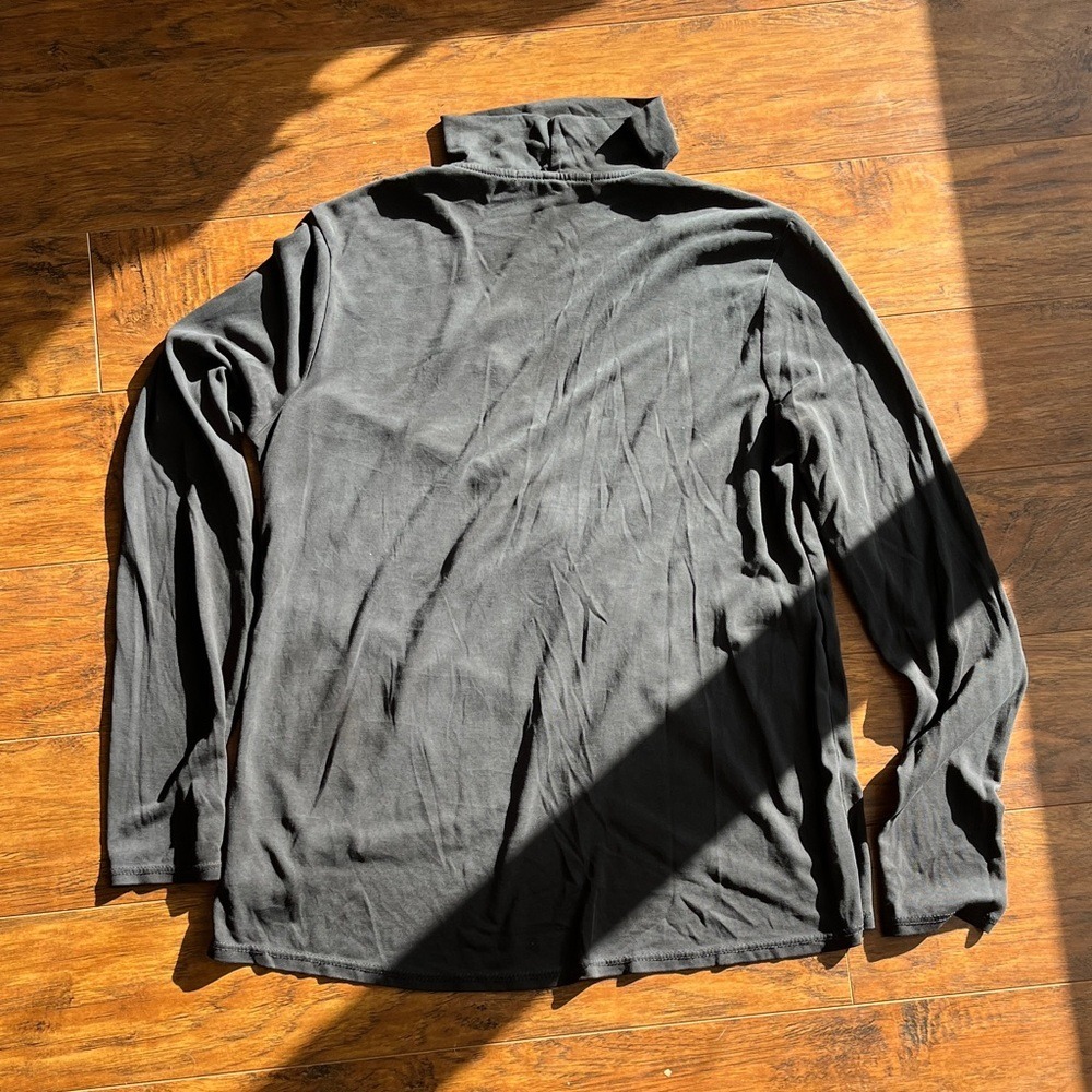 Harlowe & Graham Black Wrap Top - Picture 8 of 8
